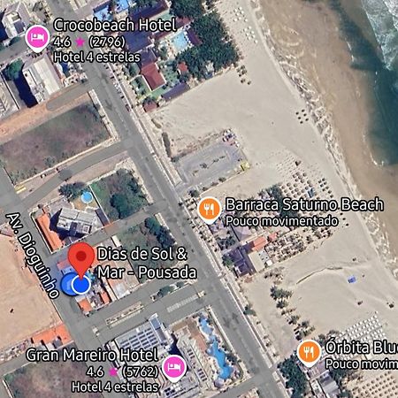 Dias De Sol & Mar Bed & Breakfast ฟอร์ตาเลซา ภายนอก รูปภาพ